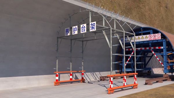 林口县隧道施工动画制作公司 - 隧道施工工艺和施工方法 - 隧道施工汇报动画视频 - bim 工程施工动画